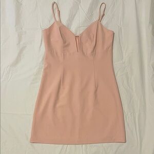 Lulu's Blush Pink Mini Dress